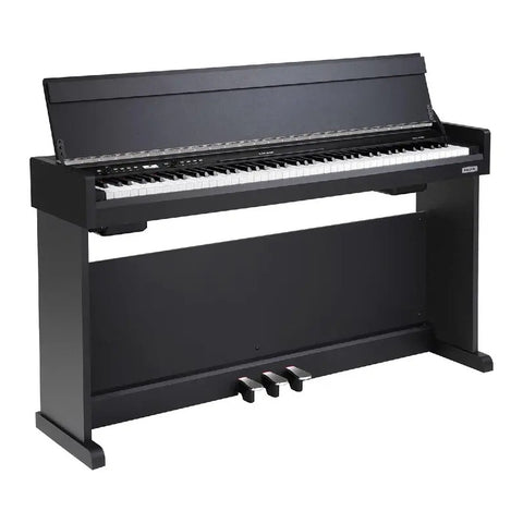 Piano Digital Elegante Con Mueble, Pedales Nux Nck-330 Negro