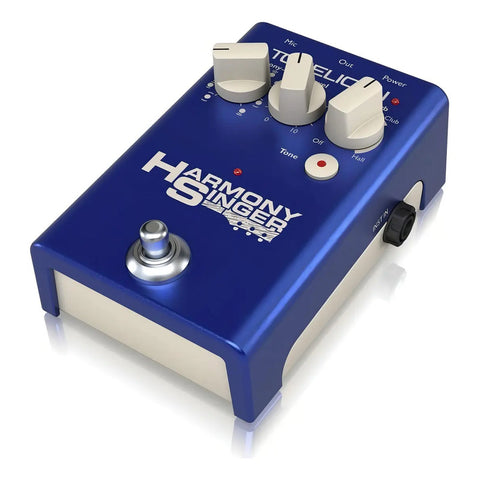 Pedal De Efecto Tc Helicon Voicetone Harmony Singer 2 Azul