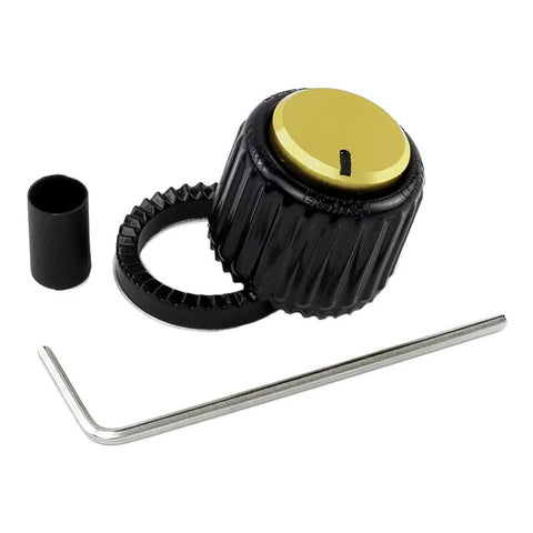 Perilla Color Negro/dorado Loknob Planet Wave Pw-lnl01bg