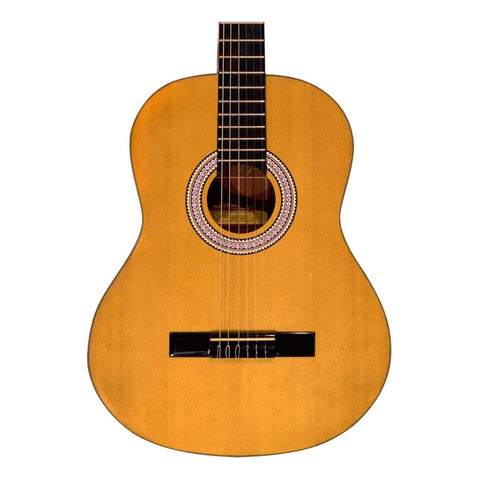 Guitarra Electro Acústica Caja Clásica La Sevillana Un-3eq Natural