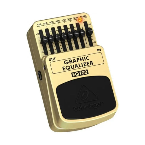 Pedal Guitarra Ecualizador Gráfico 7 Bandas Behringer Eq700
