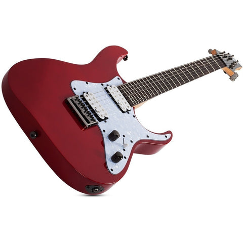 Guitarra Electrica Color Rojo, Sgr By Schecter Banshee-6 Diestro Metallic Red Palo De Rosa