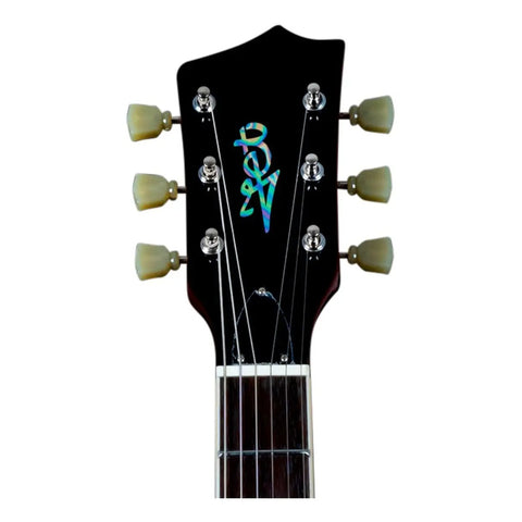 Guitarra Eléctrica Goldtop Singlecut Jet Guitars Jl500 Diestro Goldtop Singlecut Palo De Rosa
