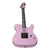 Guitarra Electrica Pink Schecter Machine Gun Kelly Pt Color Rosa Claro Material Del Diapasón Ébano Orientación De La Mano Diestro