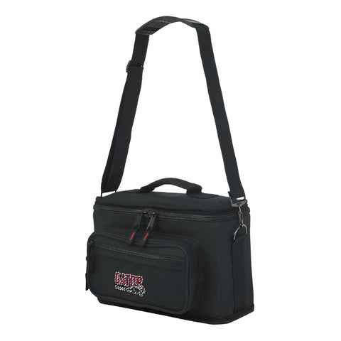 Gator Gm-4 Funda Nylon Acolchada 4 Microfonos Mics Gig Bag Color Negro
