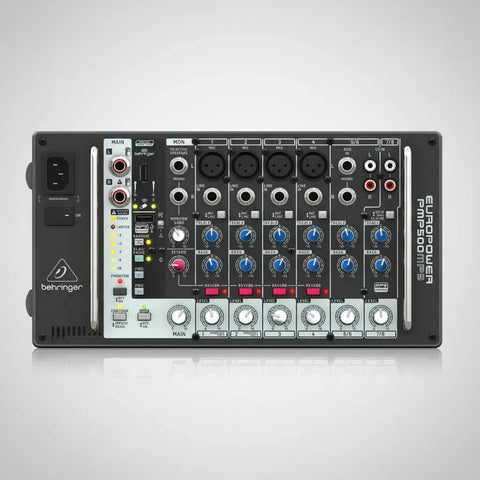 Behringer Pmp500mp3 Mezcladora 8 Canales Reproductor Mp3