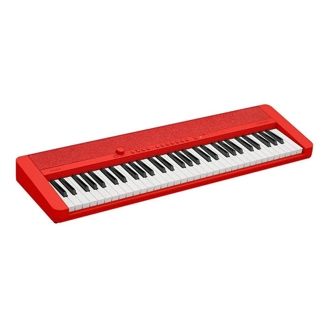 Teclado Portátil De 61 Teclas Color Rojo Casio Ct-s1 Rd Rojo