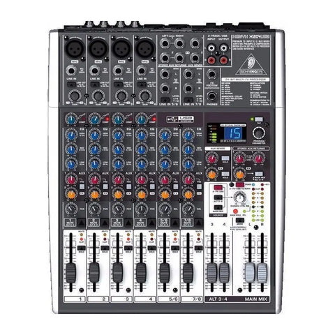 Behringer X1204usb Consola Mezcladora 12 Canales 2/2 Buses