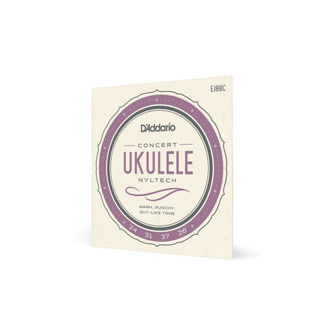 Cuerda Para Ukelele D'addario Nyltech Ej88c Concerto