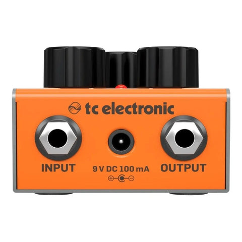 Pedal De Efecto P/guitarra Tc Electronic Choka Tremolo Naranja Claro
