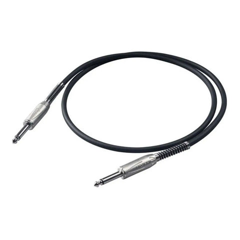 Cable Para Instrumento 3 Metros Jack 1/4 Proel Bulk100lu3