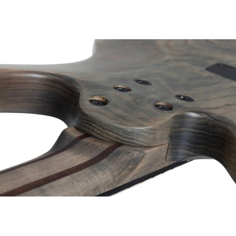 Bajo Electrico Activo 5 Cuerdas Schecter Riot-5 Aub Diestro Aurora Burst 5