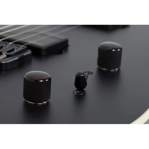 Guitarra Electrica Sólida Schecter Pt Sls Elite Evil Twin Diestro Satin Black Ébano