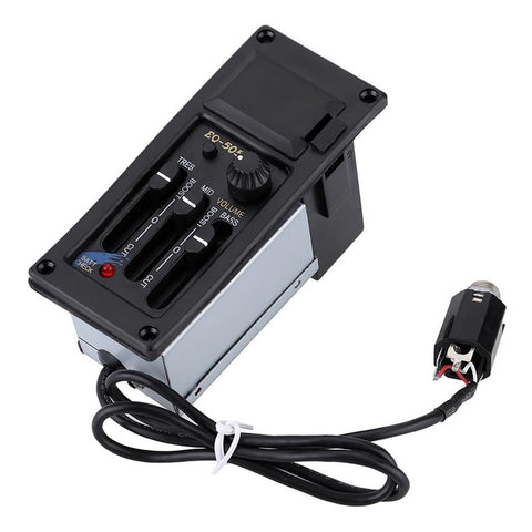 Pastilla Para Guitarra Acústica 3 De Bandas Belcat Eq-505r