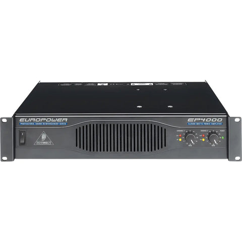 Amplificador De Potencia Poder, Behringer Ep4000 Negro 4 Kw
