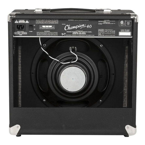 Amplificador Para Guitarra De 40w Fender Champion Series 40 Negro/plata
