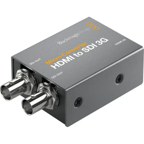 Microconvertidor Blackmagic Design Hdmi A Sdi 3g Conversor De Color Gris Oscuro