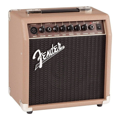 Amplificador Para Guitarra De 15w Fender Acoustasonic 15 Marrón/trigo