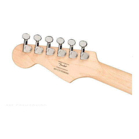 Guitarra Eléctrica Squier By Fender Mini Stratocaster De Álamo Dakota Red Brillante Con Diapasón De Laurel Indio