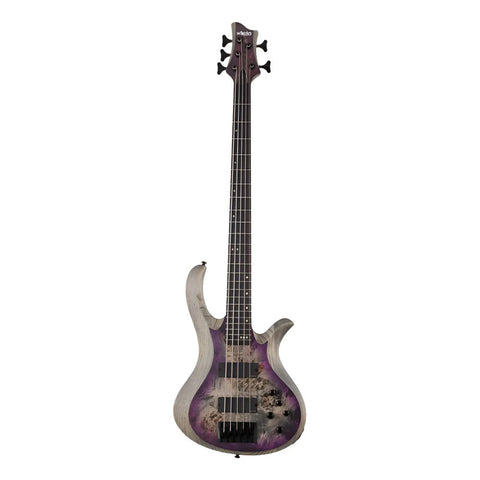 Bajo Electrico Activo 5 Cuerdas Schecter Riot-5 Aub Diestro Aurora Burst 5
