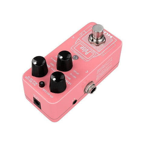 Mini Pedal Ir-loader Para Guitarra Y Bajo Nux Nss-4 Pulse Color Rosa