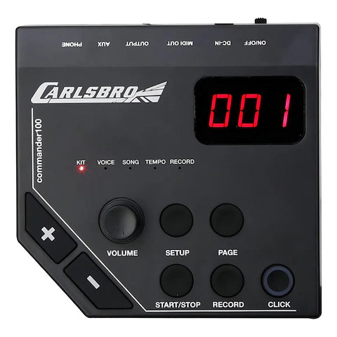 Bateria Electrica Carlsbro Csd100bpi Digital Color Negro