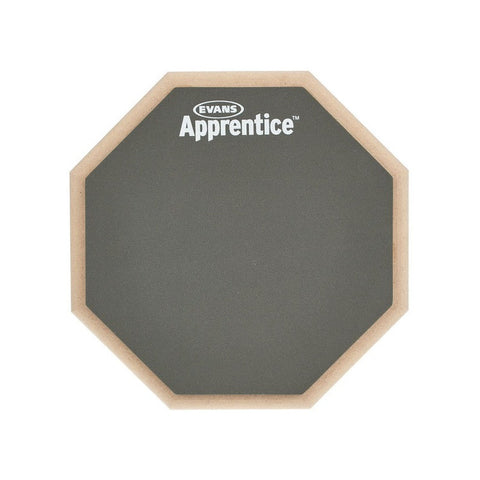 Practicador 7 PuLG Una Cara De Hule 8 Mm Evans Arf-7gm Negro