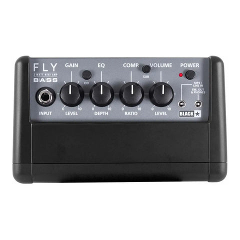Mini Combo Guitarra Blackstar Fly 3 Bass / Abregoaudio Negro