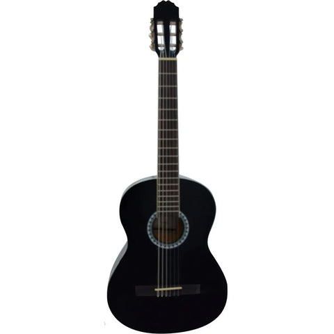 Guitarra Clásica Concierto Escala 4/4 Negra Gewa Ps510156 Negro