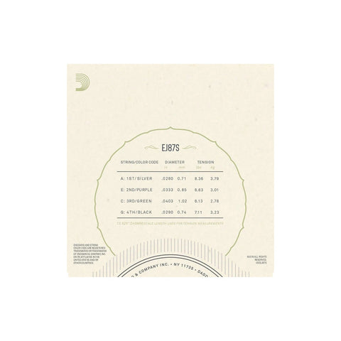 Daddario Ej87s Cuerdas Para Ukulele Soprano De Titanio