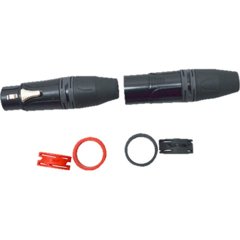 Par Conectores Xlr Hembra Y Macho De 3 Polos Proel Dhfxmx3bk
