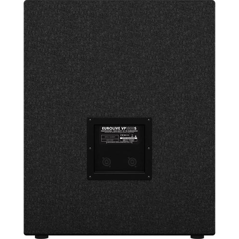 Bocina Subwoofer Pasivo 1600w 18 Pulgadas Behringer Vp1800s Negro