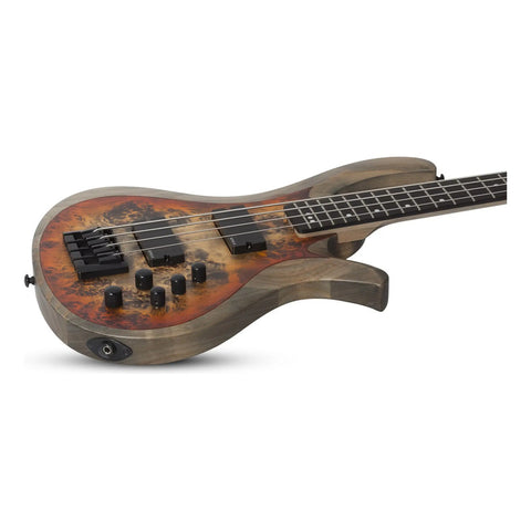 Bajo Eléctrico 4 Cuerdas Schecter Riot-4 Inferno Burst Diestro Naranja 4