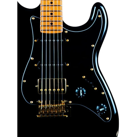 Guitarra Eléctrica De 6 Cuerdas Jet Guitars Js400 Black Diestro