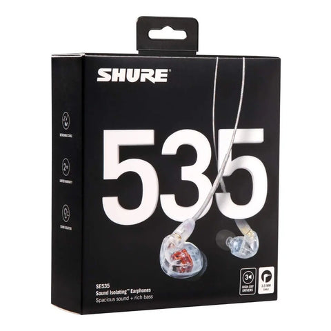Audifonos Sound Isolating Con 3 Micro-drivers Shure Se535-cl Blanco
