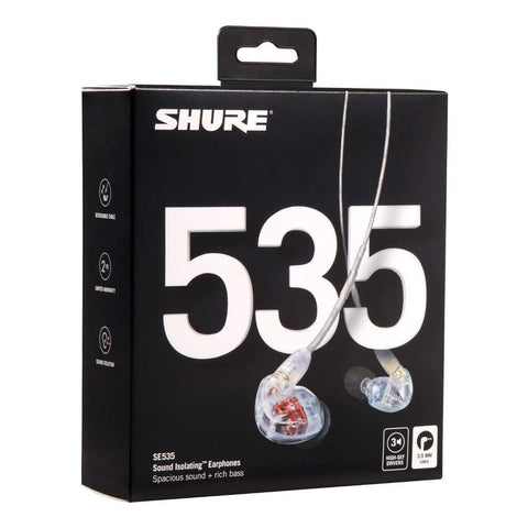 Audifonos Sound Isolating Con 3 Micro-drivers Shure Se535-cl Blanco