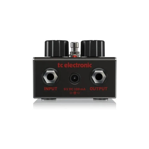 Pedal Distorsión Guitarra Tc Electronic Eyemaster 9v Analógico Negro Y Rojo