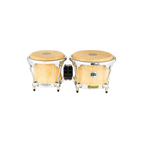 Meinl Fwb-400 Nat Bongos Madera 7 Y 8 1/2 Pulgadas Percusión
