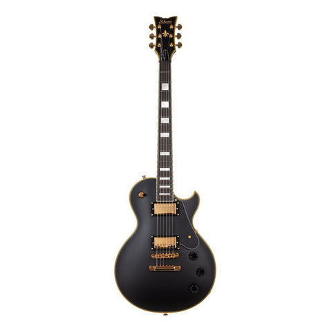 Guitarra Schecter Solo-ii Custom Negro Satinado Envejecido Diestro