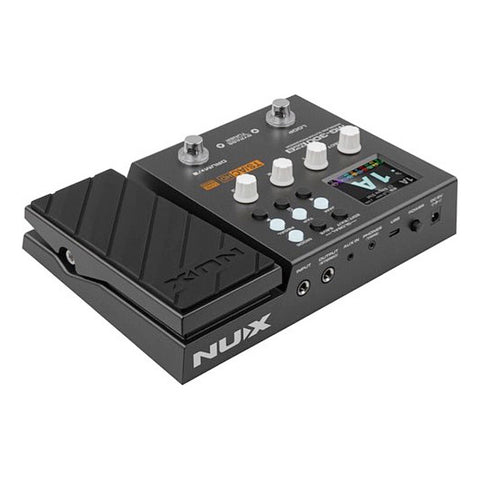 Pedalera Multiefectos P/ Guitarra Eléctrica Nux Mg-300 Mkii Color Negro