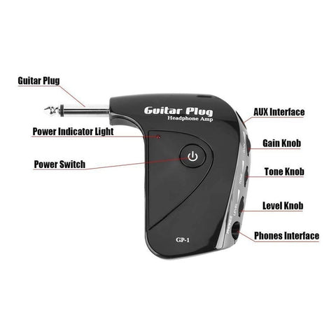 Amplificador Gp-1 Nux Para Audifonos