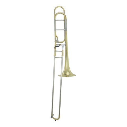 Trombón Estandar Bb/f De Latón Laqueado Wesner Ptt2000f-l