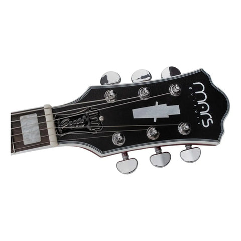 Guitarra Eléctrica 6 Cuerdas Mars Les Paul Jazz Satin Snbs Color Marrón Material Del Diapasón Palisandro Orientación De La Mano Diestro Palo De Rosa