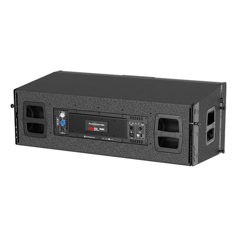 Bafle Altavoz Activo Line Array 12  Audiocenter Astra212a Negro