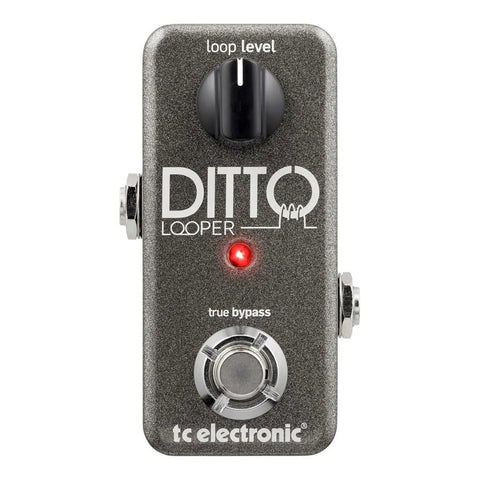 Loop Station Guitarra Tc Electronic Ditto Looper 5 Min Overdubs Gris