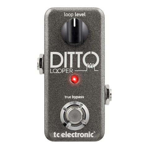 Loop Station Guitarra Tc Electronic Ditto Looper 5 Min Overdubs Gris