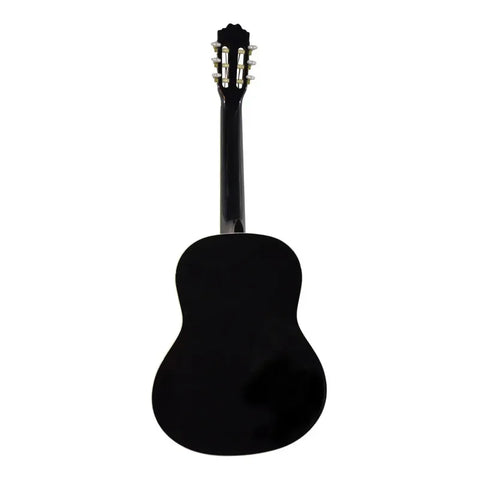 Guitarra Electroacustica Caja Clasica La Sevillana A-2eq Bk Negro Derecha