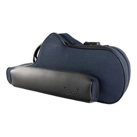 Estuche Premium Para Saxofón Alto Bam 3001s Azul Marino