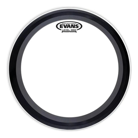 Evans Bd18emadhw Parche De Golpe Bombo 18 Pulgadas Batería Negro/blanco