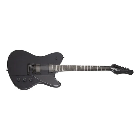 Guitarra Eléctrica Schecter Ultra Pelham Satin Black Color Negro Orientación De La Mano Diestro Ébano